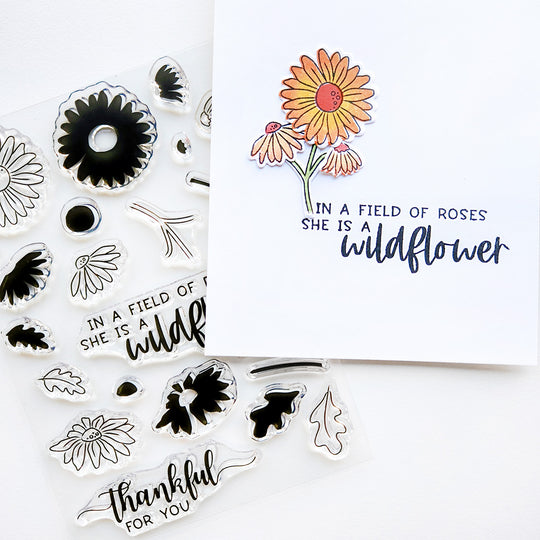 Daisy Days Floral Stamp Set