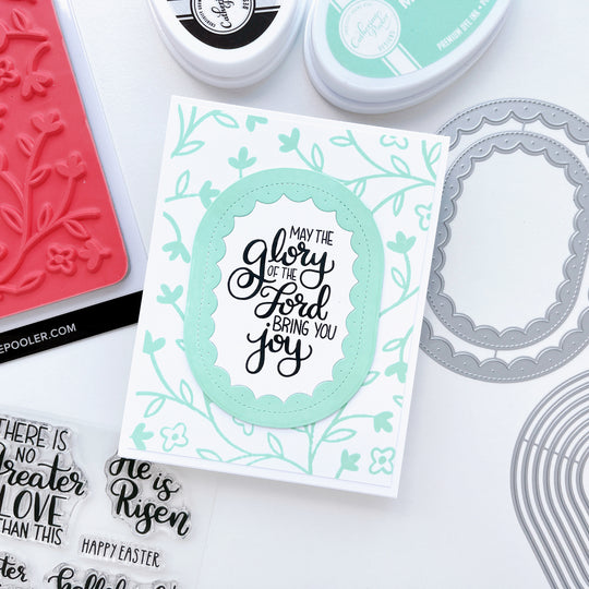 Little Blossoms Background Stamp