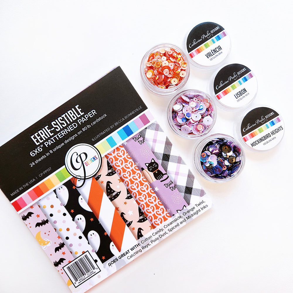 Eerie-sistible Patterned Paper
