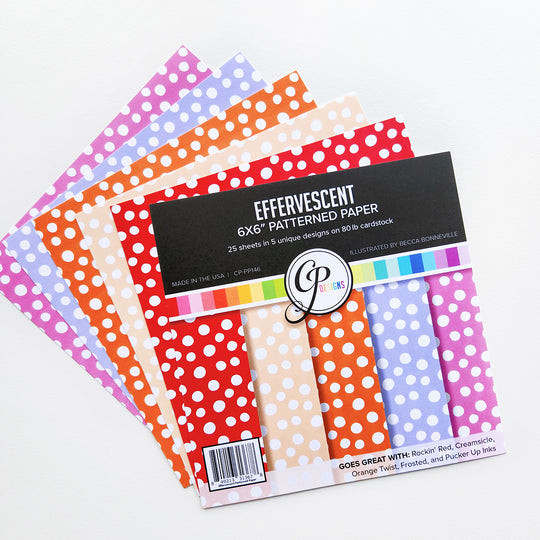 Effervescent Patterned Paper