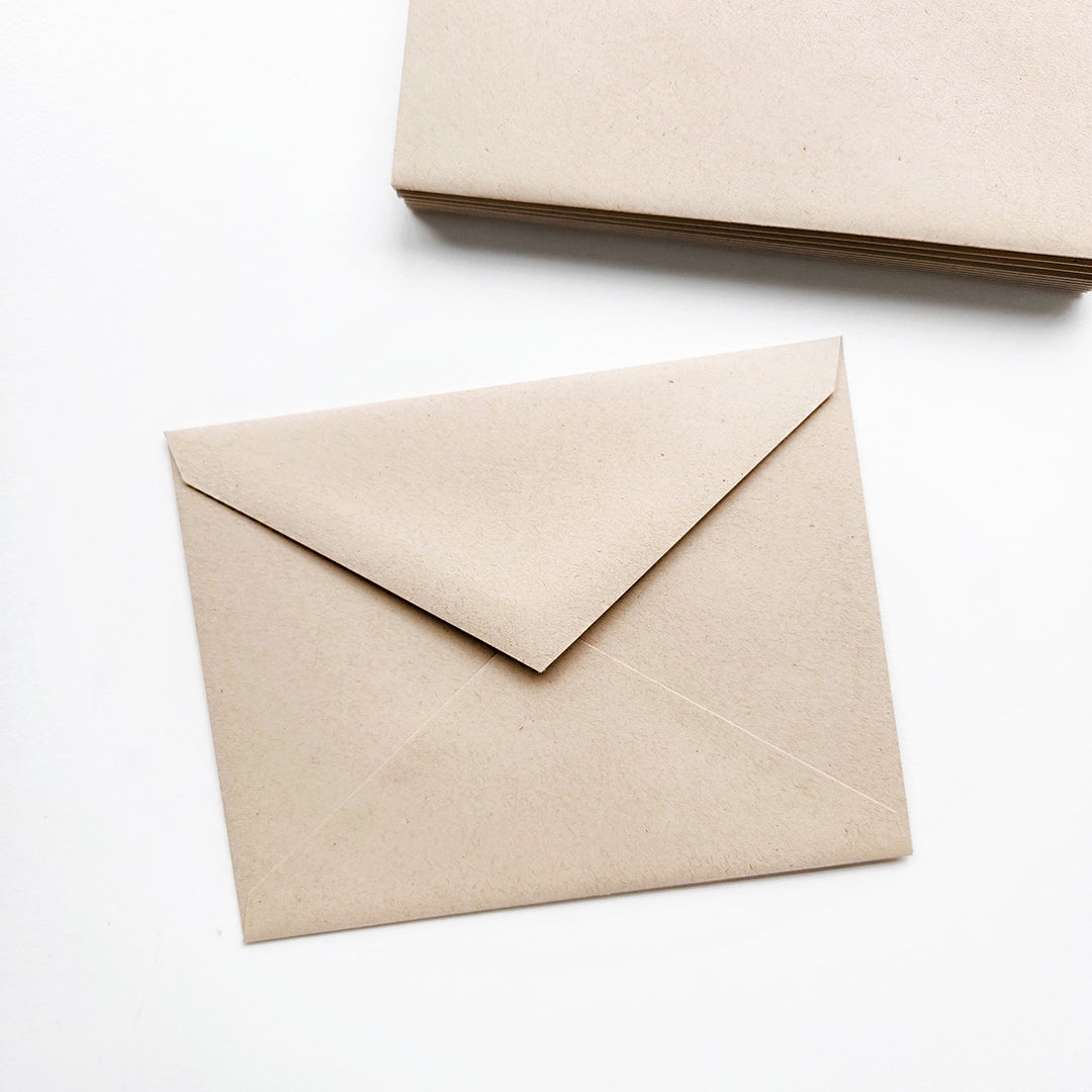 Envelopes:  Kraft