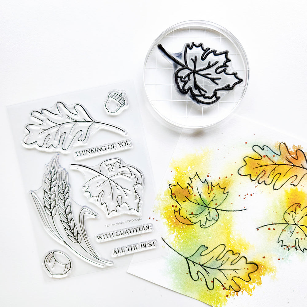 Fall Flourishes Stamp Set