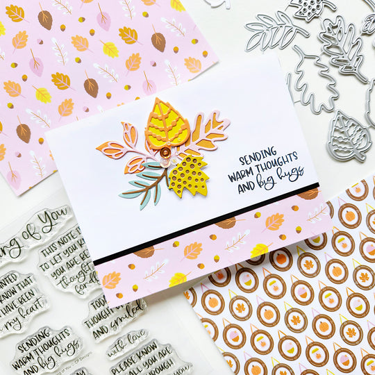 Inside Out Thinking of You Sentiments Stamp Set