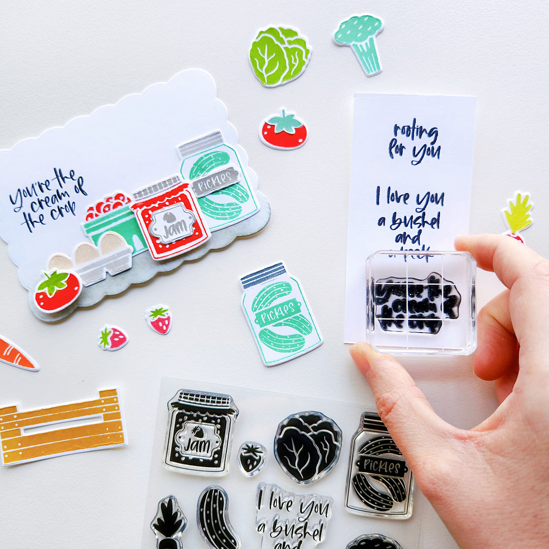 Farmers Market Stamp Set