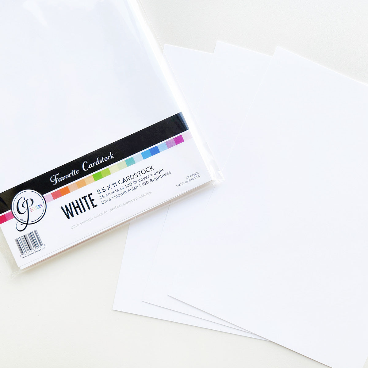 Premium White Cardstock - 8.5
