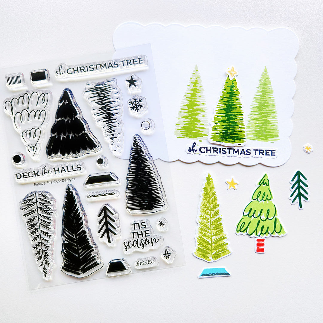 Festive Firs Stamp Set