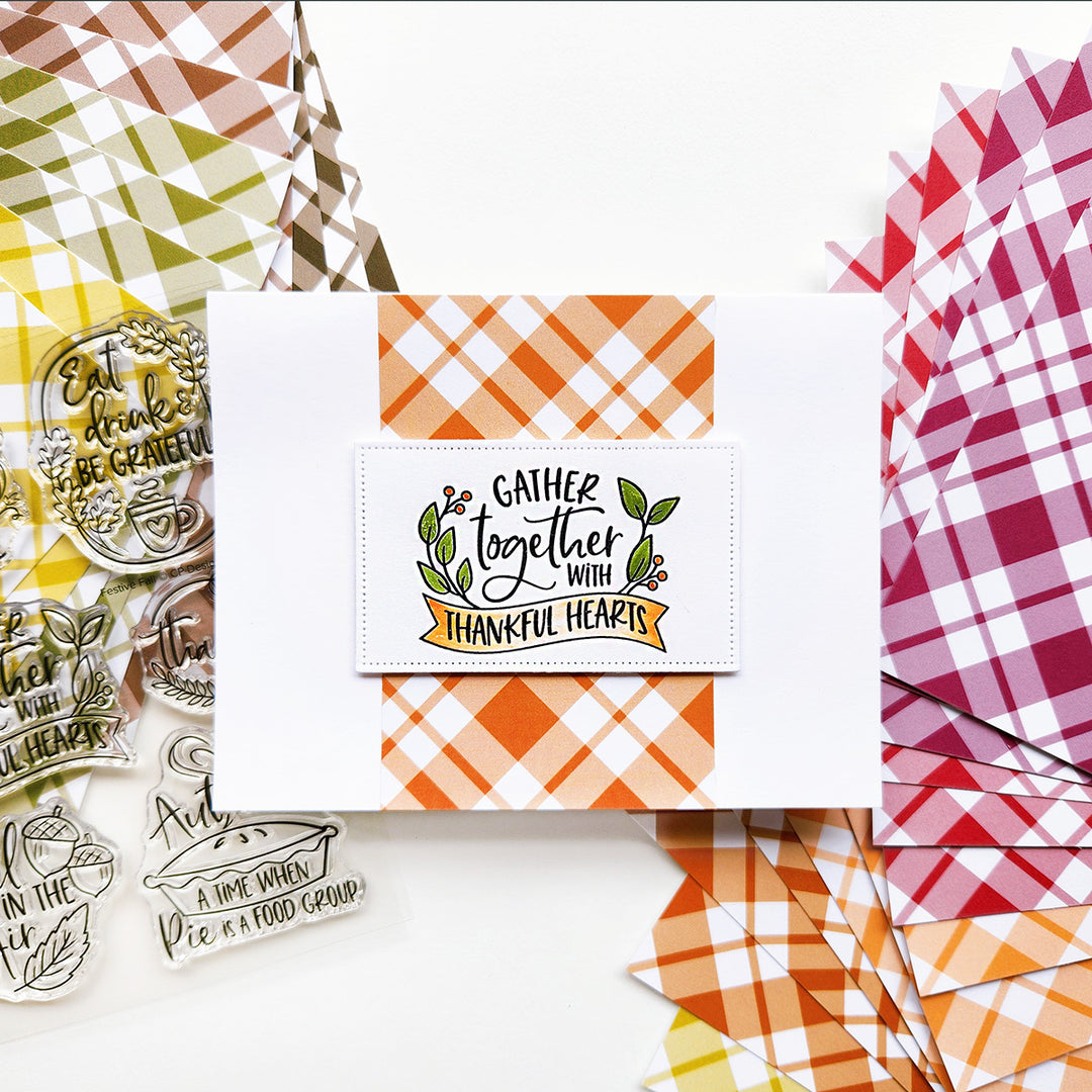 Festive Fall Sentiments Stamp Set