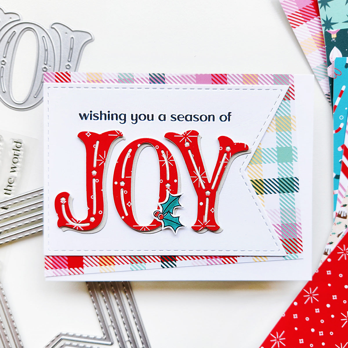 Festive Joy Word Die – Catherine Pooler Designs