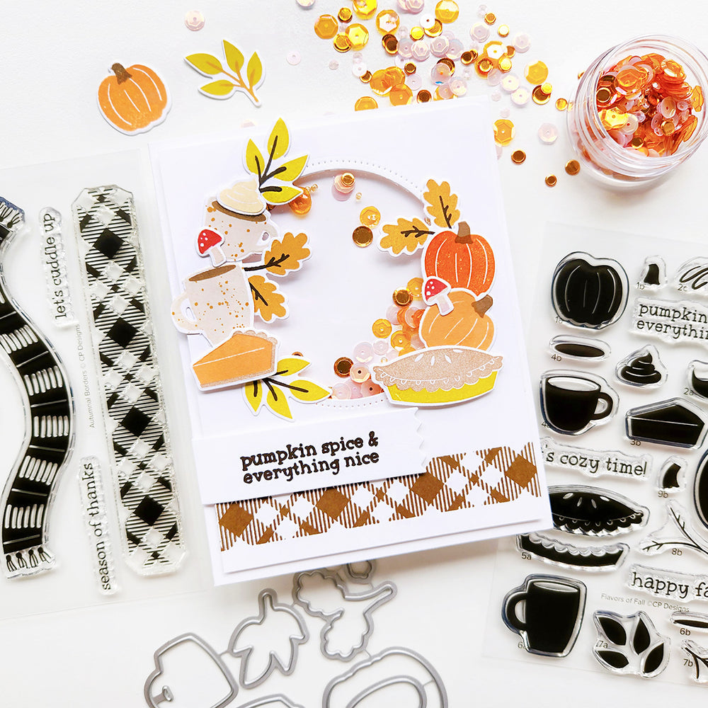 Flavors of Fall Stamp & Die Bundle