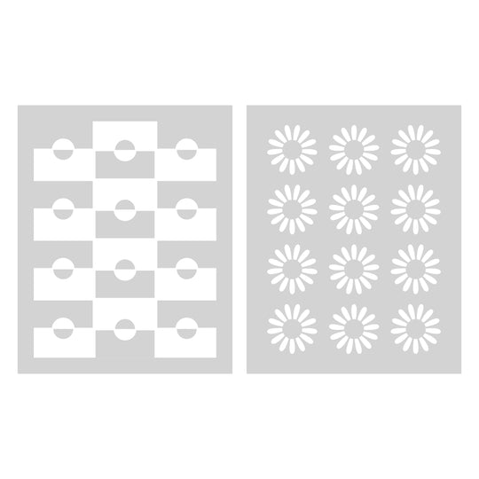 Flirty Blooms Layered Stencils