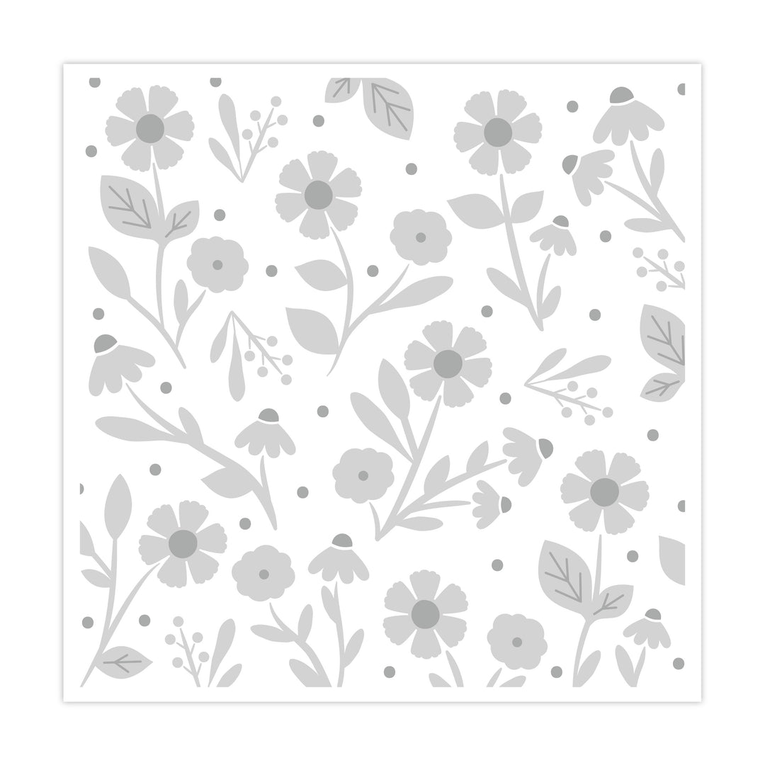 Floral Fancy Layered Stencils