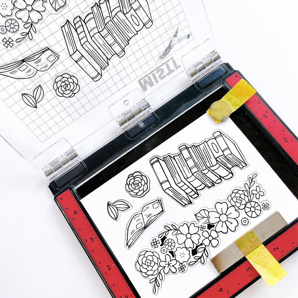 Floral Fiction Stamp Set