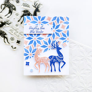 Peaceful Deer Stamp Set