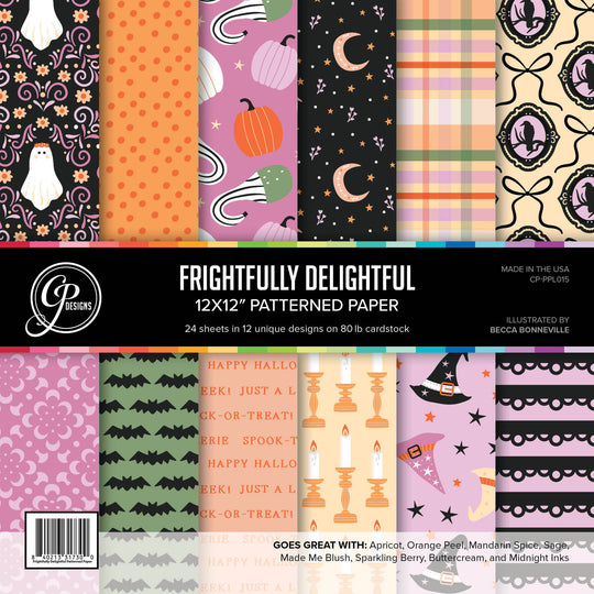 Frightfully Delightful 12x12 Patterned Paper