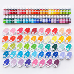 Party Collection: Ink Pads & Refills Bundle 48 Colors