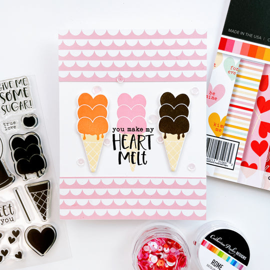 Sweethearts Patterned Paper