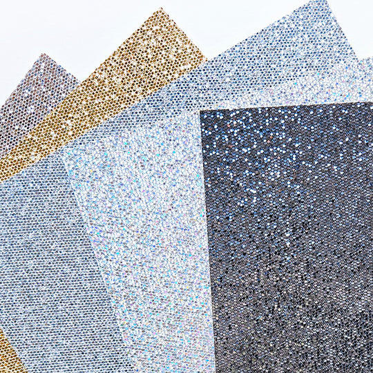 Glitter Cardstock: Assorted 8.5" x 11"