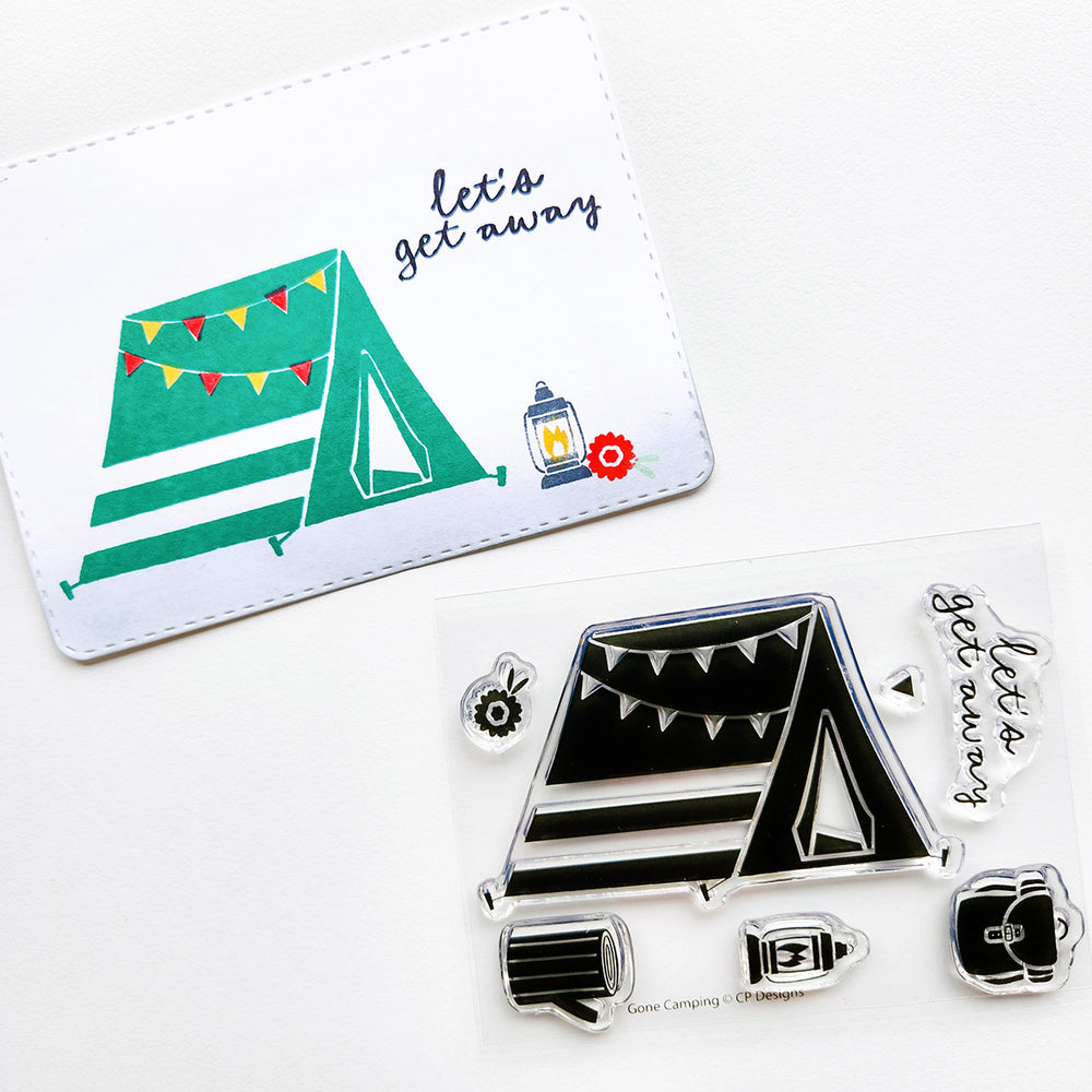 Gone Camping Stamp Set