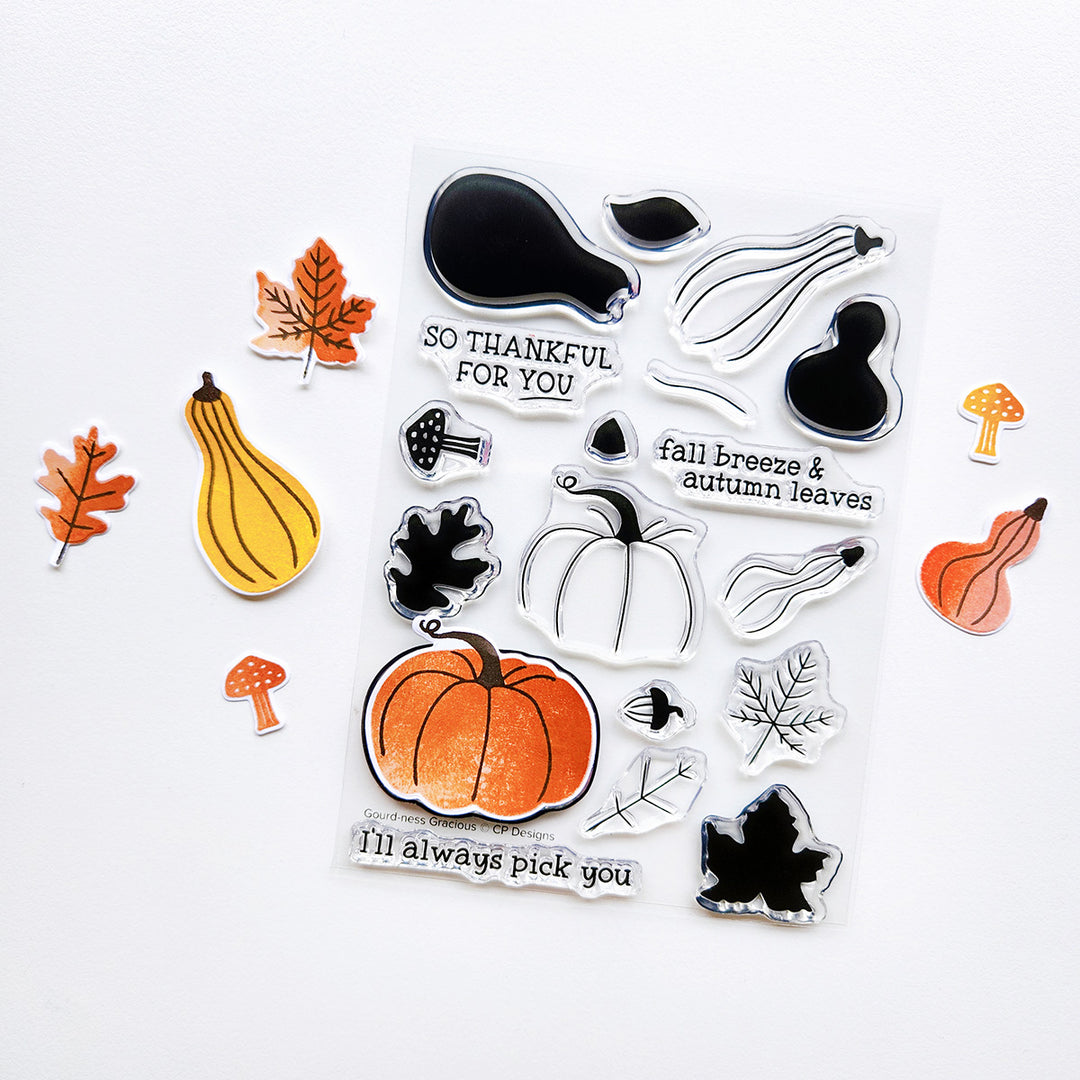 Gourd-ness Gracious Stamp Set