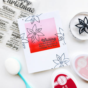 Inside Out Christmas Sentiments Stamp Set