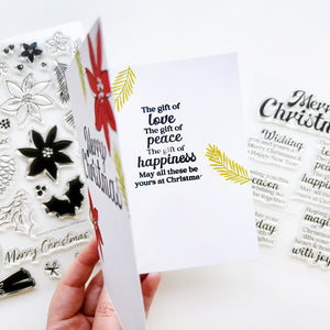 Inside Out Christmas Sentiments Stamp Set