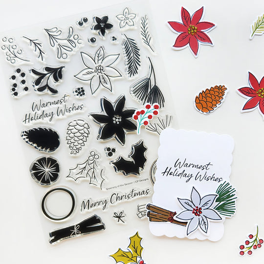 Greenery of the Season Stamp Set