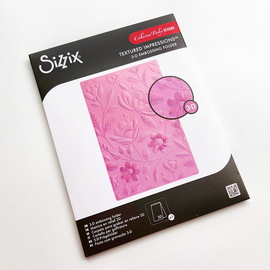 Happy Garden 3-D Textured Impressions Embossing Folder