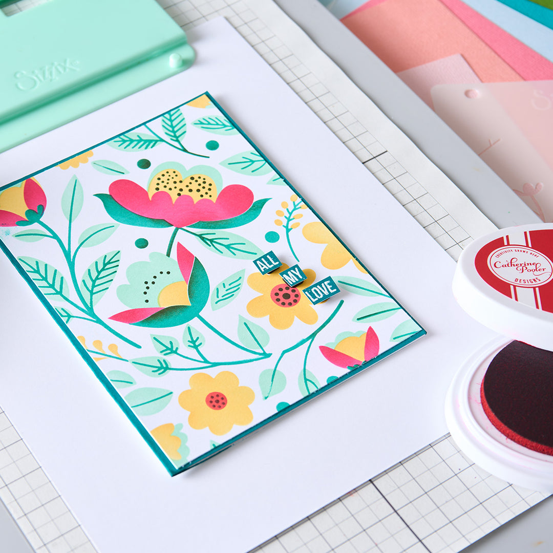 Happy Garden Layered Stencils