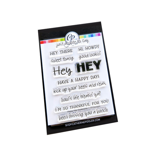 Happy Hey Sentiments Stamp Set