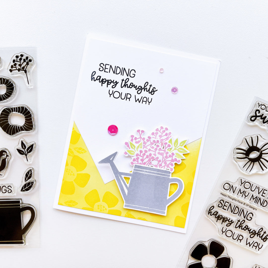 Happy Thoughts Floral Stamp Set