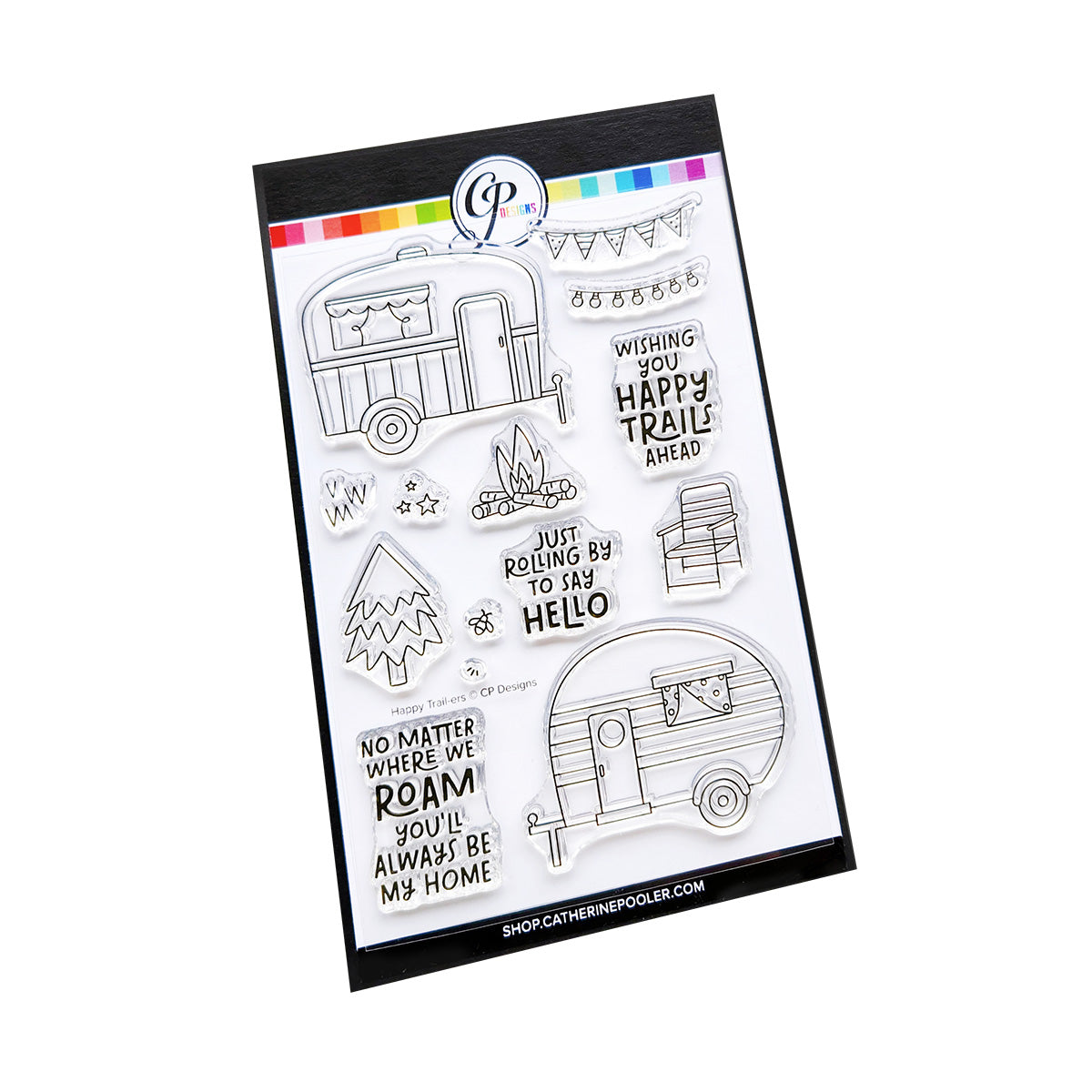 Happy Trail-ers Stamp Set Happy Trail-ers Stamp Set