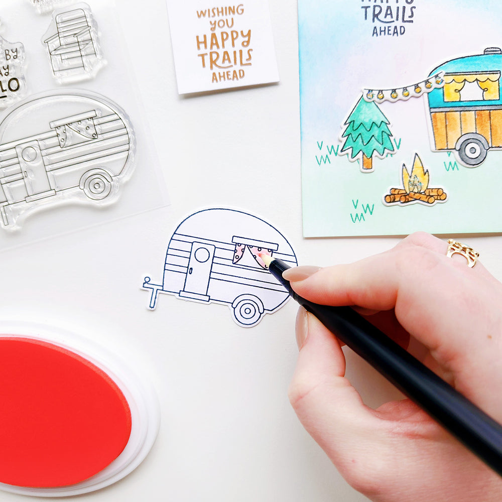 Happy Trail-ers Stamp Set