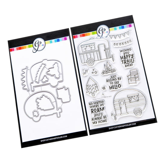 Happy Trail-ers Stamp & Die Bundle