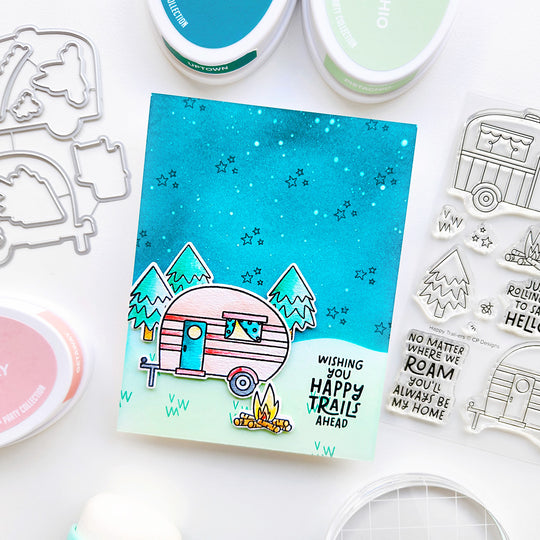 Happy Trail-ers Stamp Set