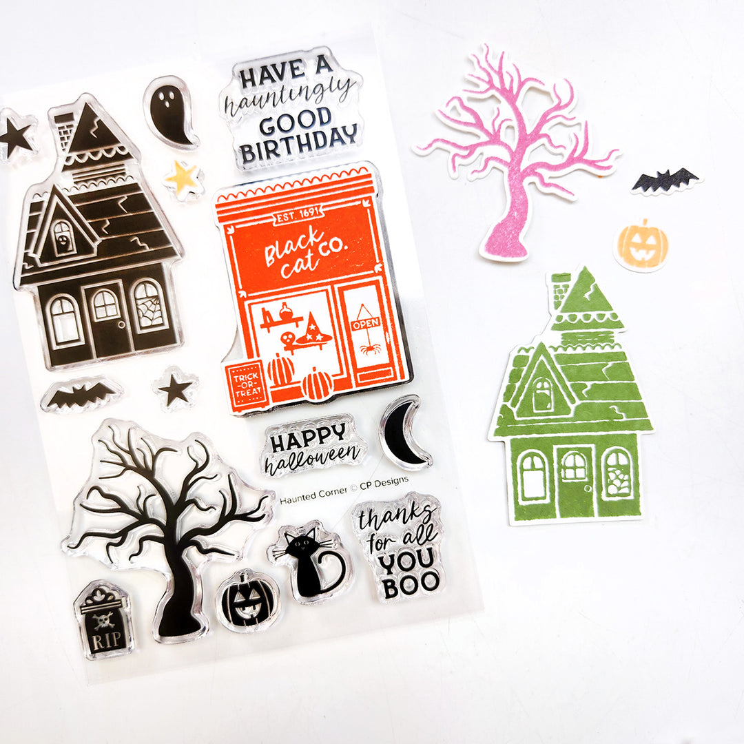 Haunted Corner Stamp Set