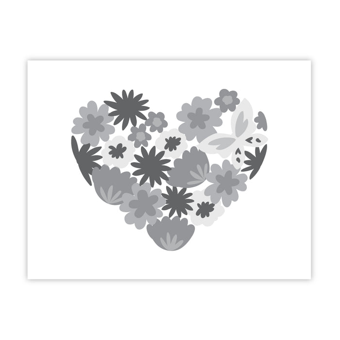 Hearts Aflutter Layered Stencils