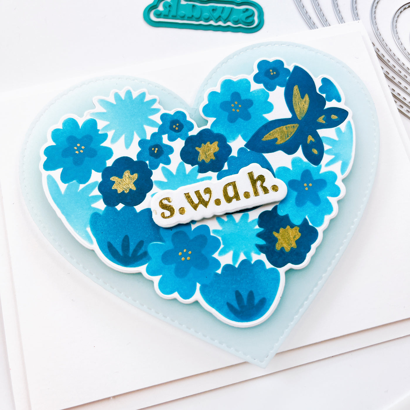 Hearts Aflutter Layered Stencils – Catherine Pooler Designs