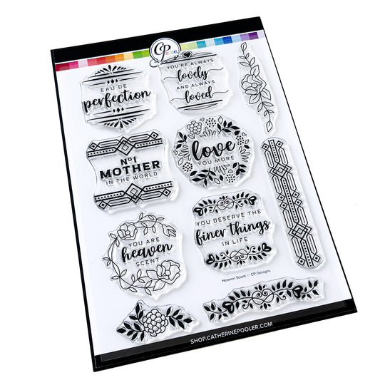 Heaven Scent Label Stamp Set