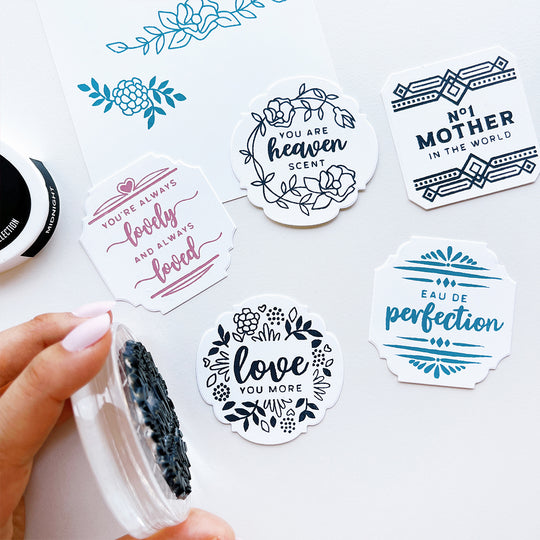 Heaven Scent Label Stamp Set