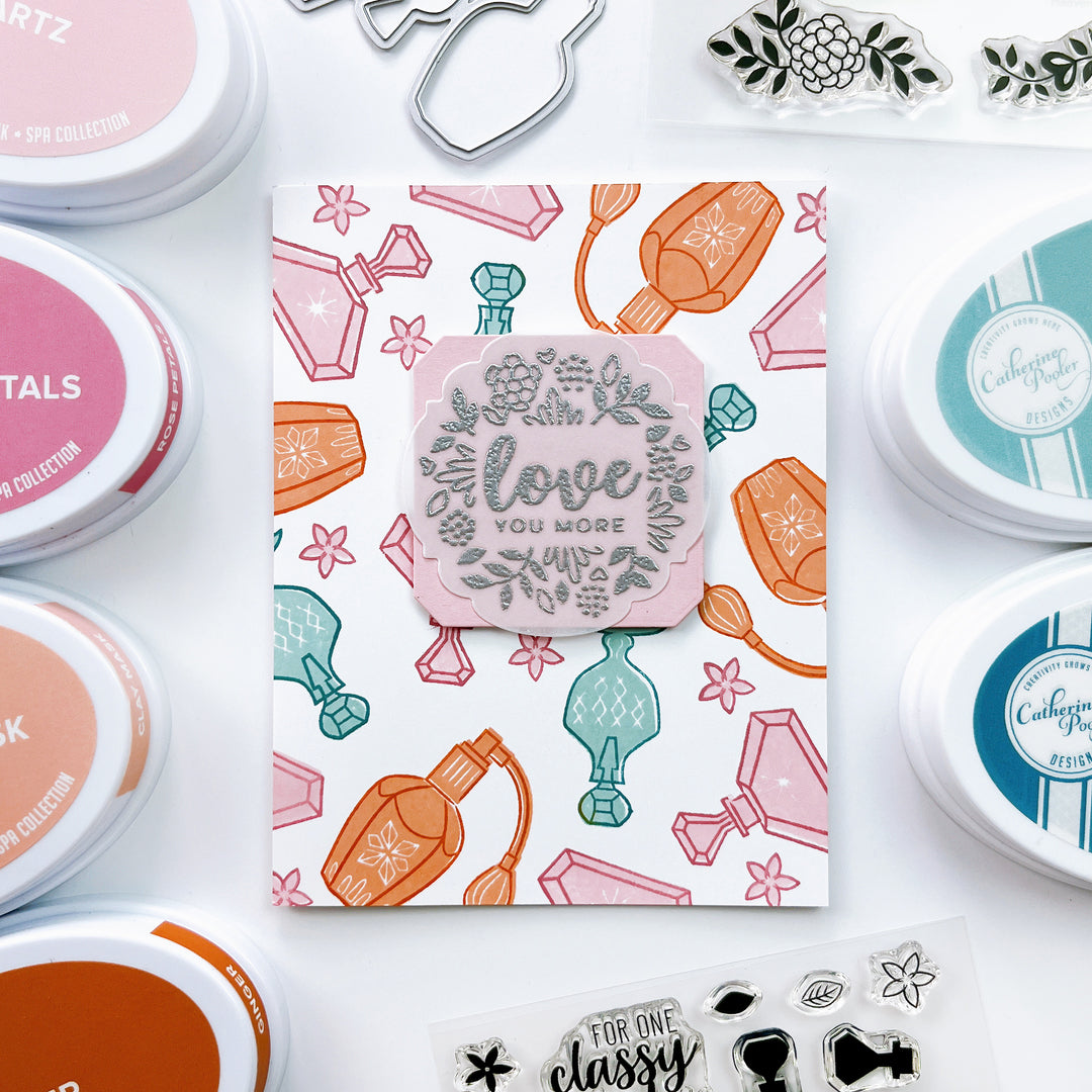 Heaven Scent Label Stamp Set