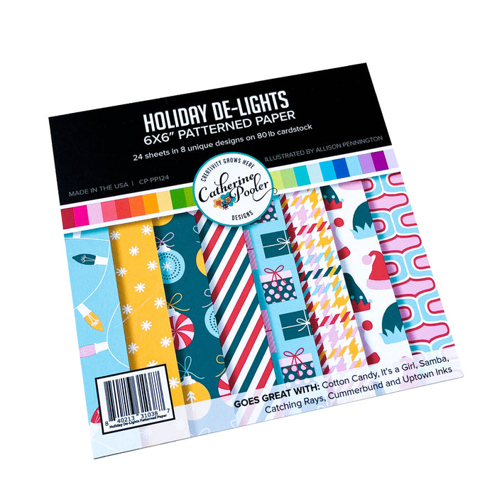 Holiday De-Lights Patterned Paper