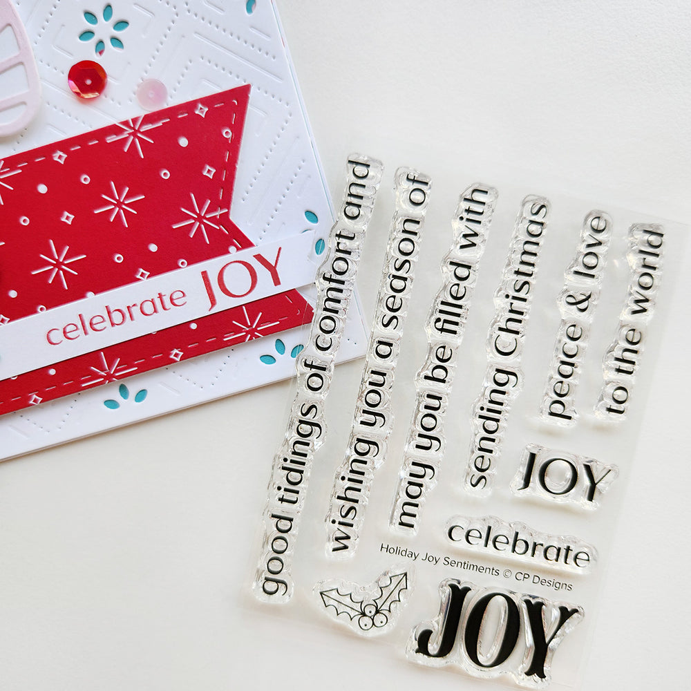 Holiday Joy Sentiments Stamp Set