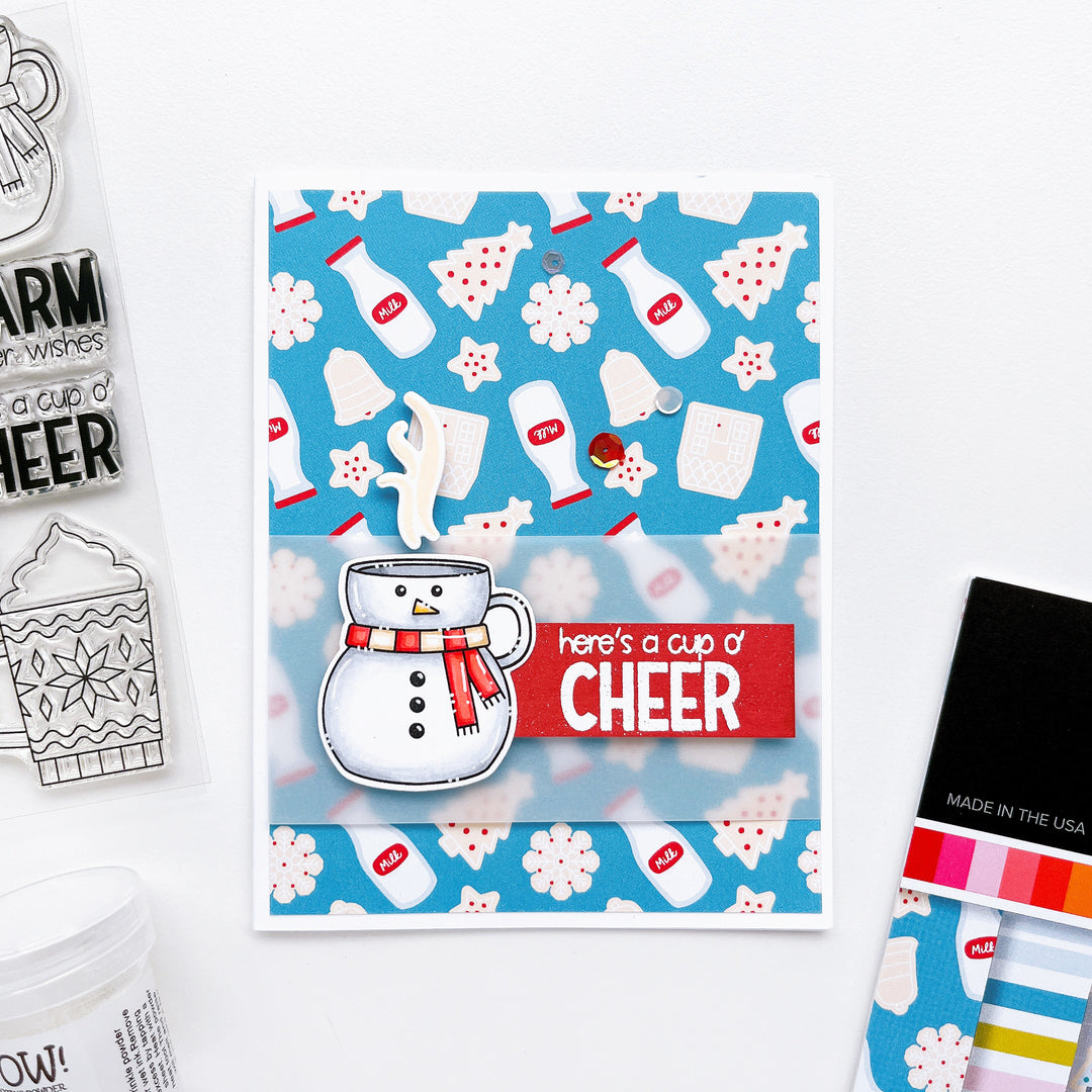 Cookies & Milk Patterned Paper