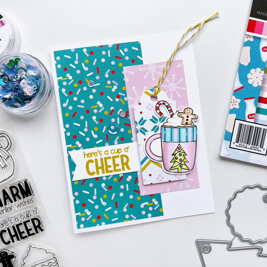 No Shaking Sentiments Stamp Set