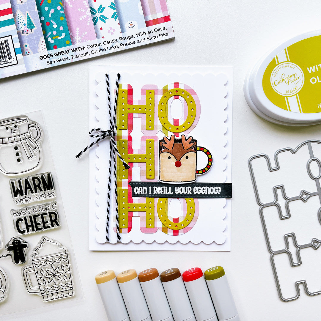 Holiday Mug Shots Stamp Set