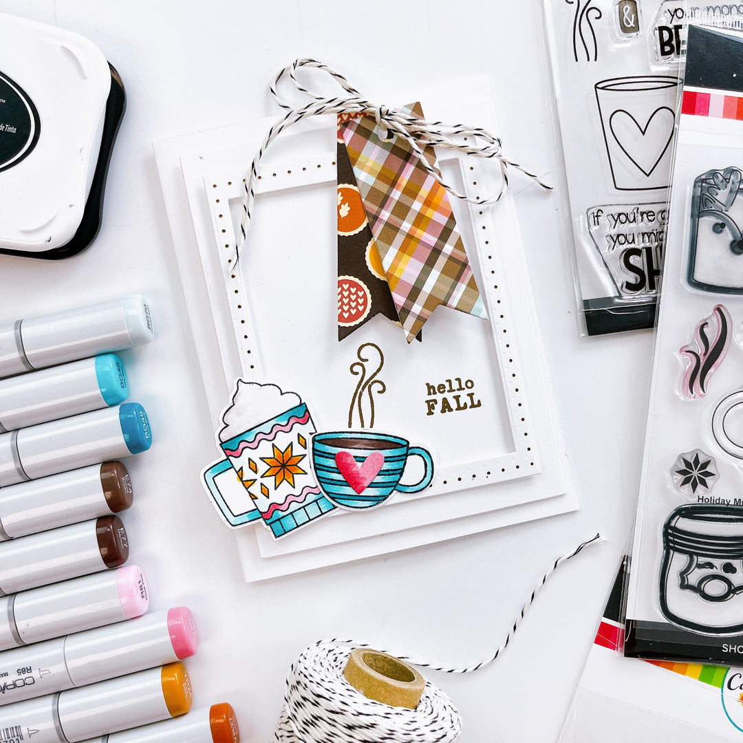 Holiday Mug Shots Stamp Set