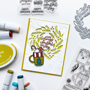 Holiday Mug Shots Stamp Set