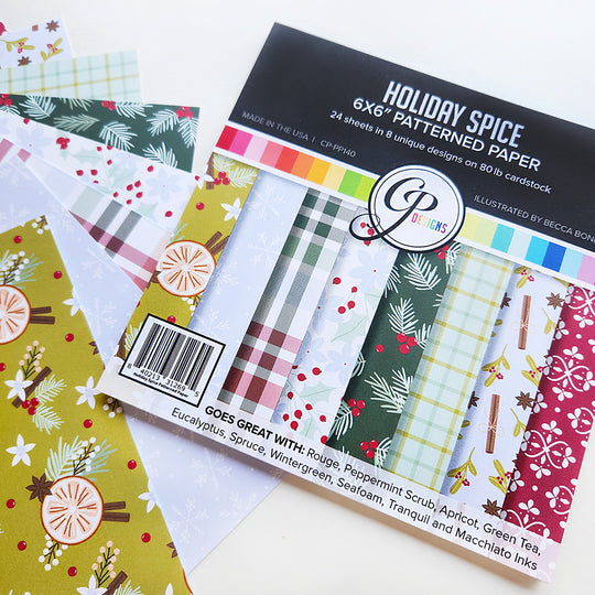 Holiday Spice Patterned Paper