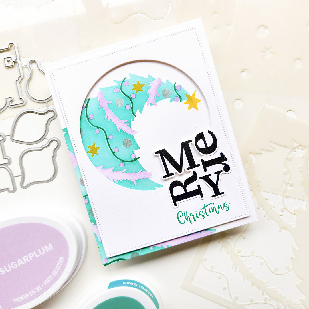 Tipsy Tree Layered Stencils