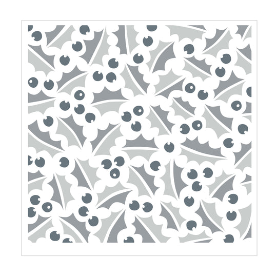 Holly & Berries Layered Stencils